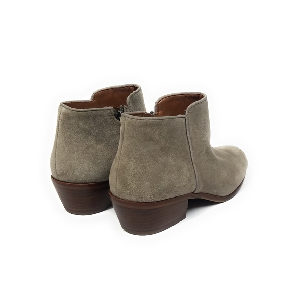 Sam Edelman Petty Suede Ankle Booties in Putty Womens Size 8.5 - Picture 3 of 7